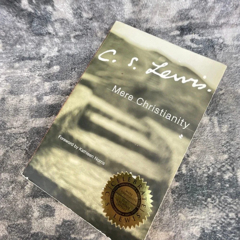 C.S. Lewis Mere Christianity Paperback 50th Anniversary Religion Theology